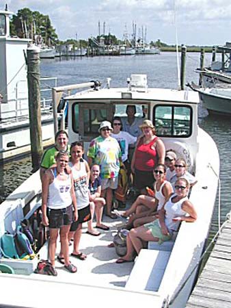 St. George Island - ANERR group photo