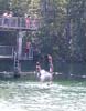 Wakulla Springs - jumping